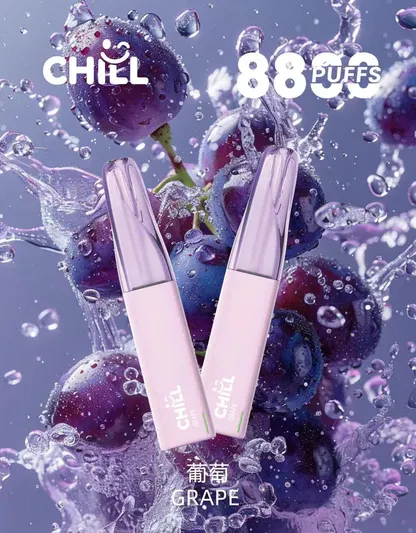 001-08.webp CHILL 鴨嘴獸 8800口 拋棄式電子煙 12W輸出/550mAh電池/3%尼古丁鹽/多口味可選