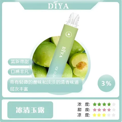 17574820869096.webp DIYA 叮啞 7500口 拋棄式電子煙 10ml容量/500mAh可充電/不漏油結構/順滑擊喉