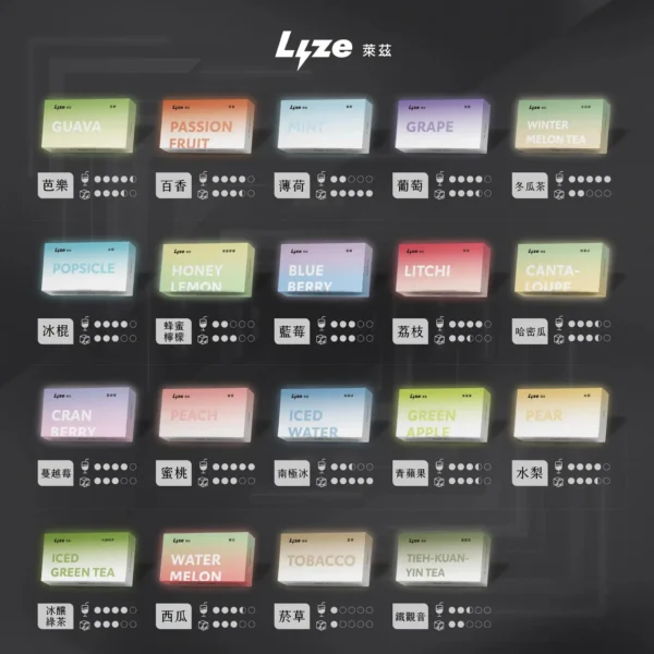 Lyze 萊茲 10000口 專用煙彈 全新霧化芯/大油量/強勁擊喉/東京魔盒專用設計