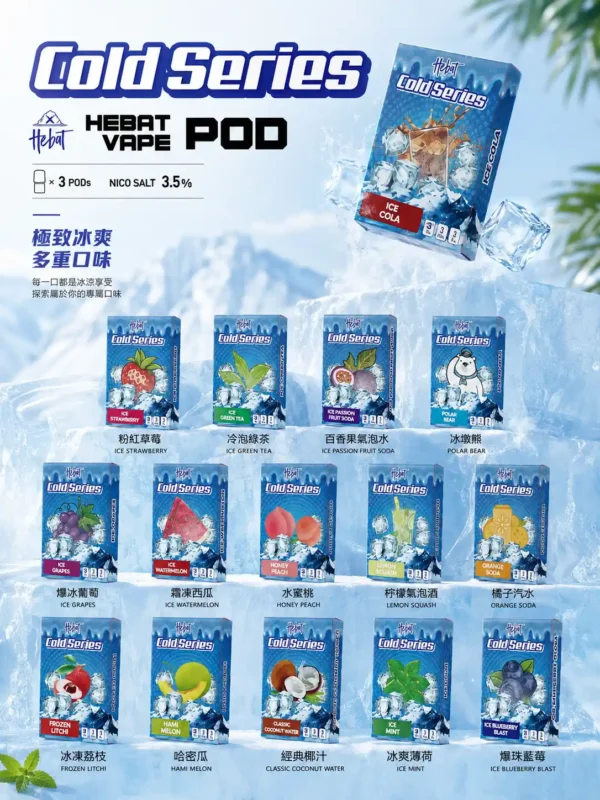 ChatGPT-Image-2026年8月31日-下午11_05_36.webp Hebat 喜貝 一代通用煙彈 3入/2ml容量/3.5%尼古丁鹽/不鎖喉/通用一代主機