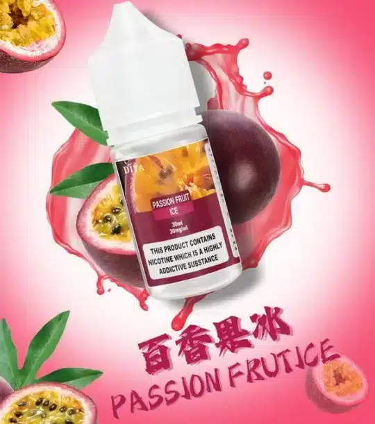 DIYA-煙油-30m-l-POD-專用-台灣-百香果冰.webp DIYA 叮啞 煙油 30ml容量/防嗆順口配方/0-50mg尼古丁鹽/通用注油小煙【買5瓶送MKG主機】