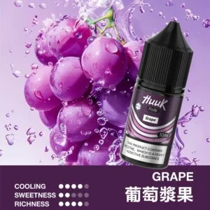 MEHA 魅嗨 HUUK 煙油 30ml容量/30mg尼古丁鹽濃度 小煙注油主機專用補充液版本