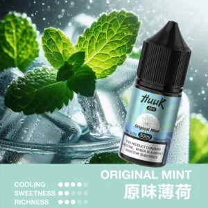 MEHA 魅嗨 HUUK 煙油 30ml容量/30mg尼古丁鹽濃度 小煙注油主機專用補充液版本