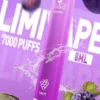 LIMI拋棄式一次性7000口-3.webp LIMI 7000口 拋棄式電子煙 3.5%尼古丁鹽/強勁擊喉感/冰感水果/吸氣發光LED/650mAh可充電