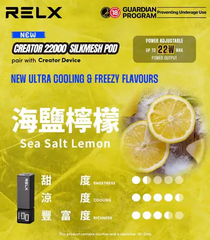RELX 悅刻 Creator 積木系列 22000口 樂高DIY外型/全彩螢幕/12W-22W調壓/磁吸換彈【買4盒送主機】