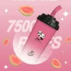VAKA 奶茶杯 7500口 拋棄式電子煙 15ml巨量裝/冰感水果奶茶/3%尼古丁鹽/萌熊貓造型/600mAh可充電