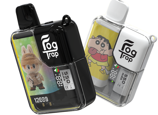 b71eda29f2293ea5892e173c93e9cde5.png Fog Trap 限量聯名 蠟筆小新 × LABUBU 12000口拋棄式電子煙 數顯屏/雙檔功率切換【買十送一】