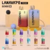 image.webp LANA 6000口 拋棄式電子煙 8ml巨量裝/Mesh網芯/3%尼古丁鹽/550mAh續航/Type-C快充