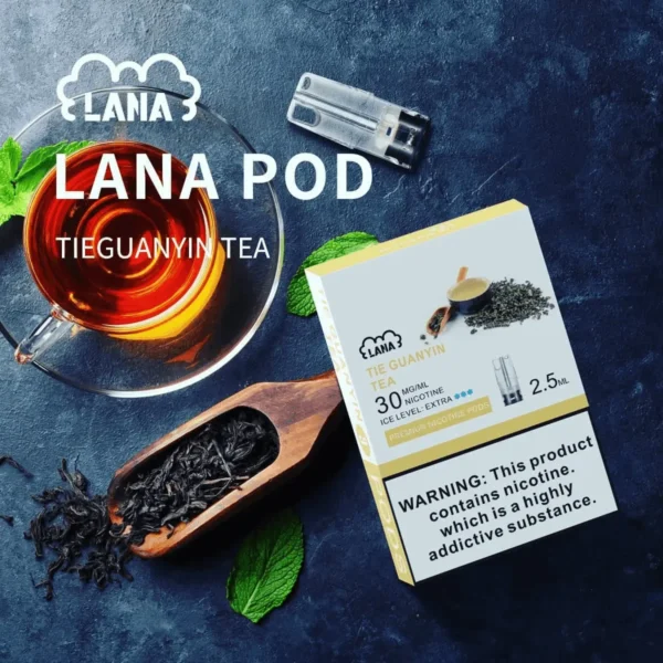 LANA 一代通用煙彈 3顆裝/炫彩特效/升級陶瓷芯/2.5ml容量/純淨口感/通用一代主機