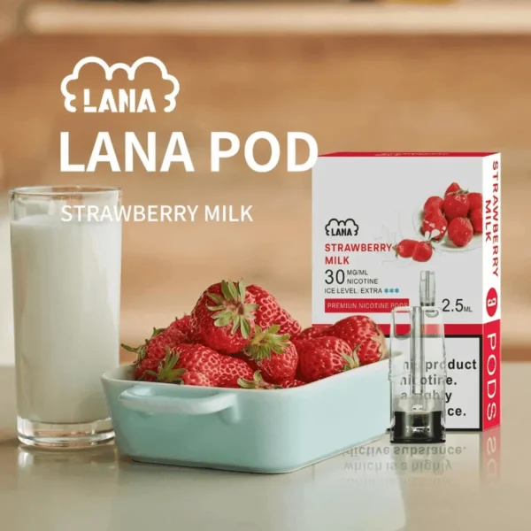 LANA 一代通用煙彈 3顆裝/炫彩特效/升級陶瓷芯/2.5ml容量/純淨口感/通用一代主機