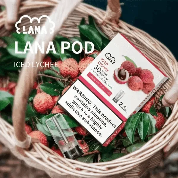 LANA 一代通用煙彈 3顆裝/炫彩特效/升級陶瓷芯/2.5ml容量/純淨口感/通用一代主機