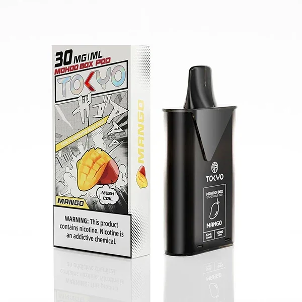 TOKYO MOHOO BOX 東京魔盒 10000口專用煙彈 12ml/30mg尼古丁鹽/適配專用主機【買三盒煙彈加150贈主機】