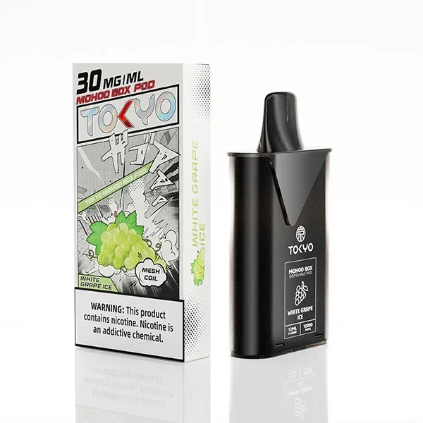TOKYO MOHOO BOX 東京魔盒 10000口專用煙彈 12ml/30mg尼古丁鹽/適配專用主機【買三盒煙彈加150贈主機】
