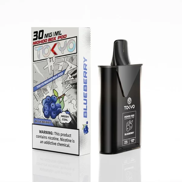 TOKYO MOHOO BOX 東京魔盒 10000口專用煙彈 12ml/30mg尼古丁鹽/適配專用主機【買三盒煙彈加150贈主機】