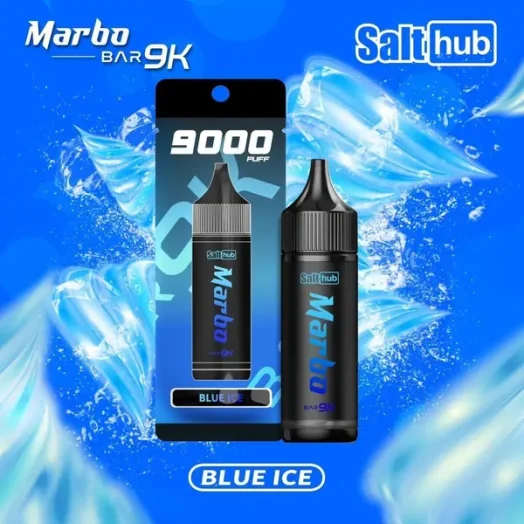 marbo-9k-blue-ice-524x524-1.webp Marbo Bar 泰國熱銷 9000口 拋棄式電子煙 14ml大容量/Mesh網狀芯/自定義可調氣流