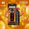 marbo-9k-peach-524x524-1.webp Marbo Bar 泰國熱銷 9000口 拋棄式電子煙 14ml大容量/Mesh網狀芯/自定義可調氣流