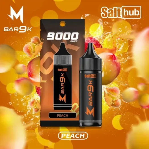 marbo-9k-peach-524x524-1.webp Marbo Bar 泰國熱銷 9000口 拋棄式電子煙 14ml大容量/Mesh網狀芯/自定義可調氣流