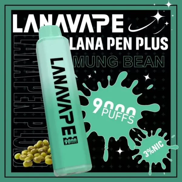 圖片_20260721191243-768x768-1.webp LANA PEN PLUS 9000口 拋棄式電子煙 15ml儲油/3%尼古丁鹽/Mesh芯/Type-C充電