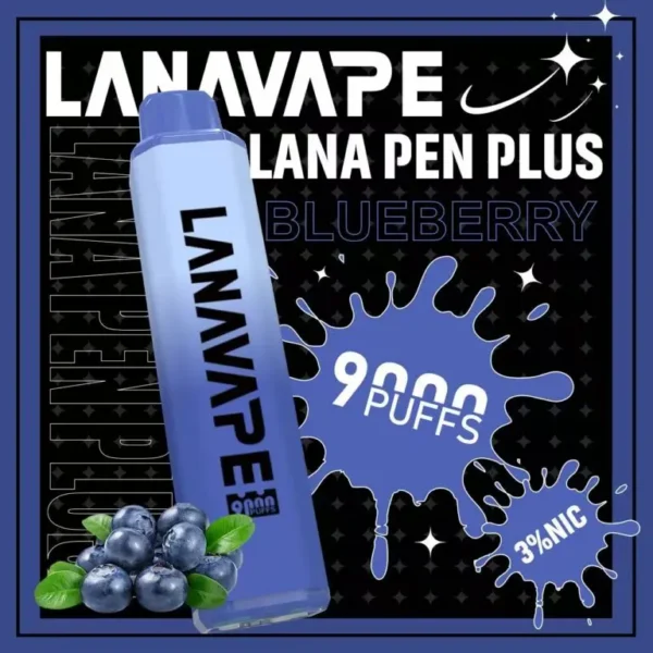 圖片_20260721191312-768x768-1.webp LANA PEN PLUS 9000口 拋棄式電子煙 15ml儲油/3%尼古丁鹽/Mesh芯/Type-C充電