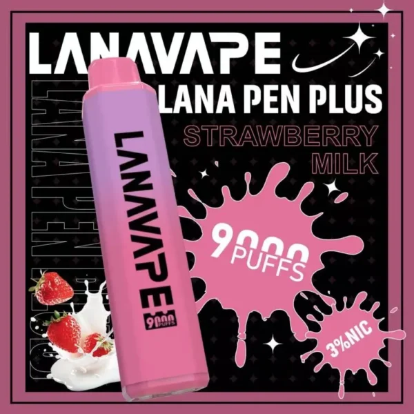 圖片_20260721191409-768x768-1.webp LANA PEN PLUS 9000口 拋棄式電子煙 15ml儲油/3%尼古丁鹽/Mesh芯/Type-C充電