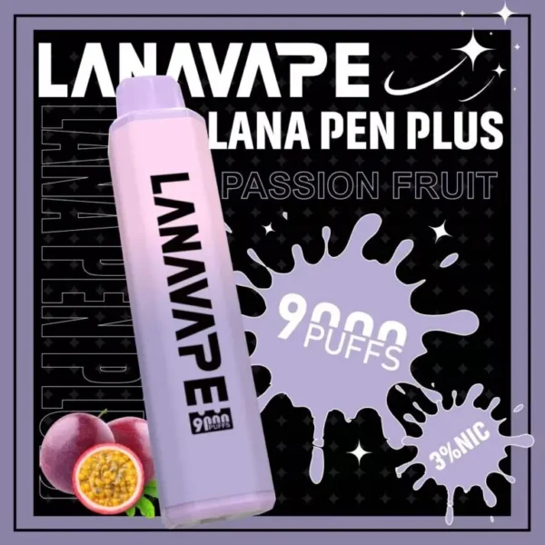 圖片_20260721191417-768x768-1.webp LANA PEN PLUS 9000口 拋棄式電子煙 15ml儲油/3%尼古丁鹽/Mesh芯/Type-C充電