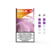 多汁葡萄.webp RELX 悅刻 六代煙彈 1.9ml容量/陶瓷網狀芯/3%-5%尼古丁鹽/四五六代通用【買3盒加購350贈主機 買10贈2】
