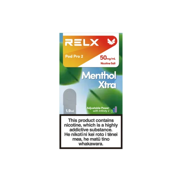 强力薄荷.webp RELX 悅刻 六代煙彈 1.9ml容量/陶瓷網狀芯/3%-5%尼古丁鹽/四五六代通用【買3盒加購350贈主機 買10贈2】