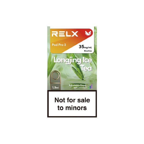 極涼龍井.webp RELX 悅刻 六代煙彈 1.9ml容量/陶瓷網狀芯/3%-5%尼古丁鹽/四五六代通用【買3盒加購350贈主機 買10贈2】