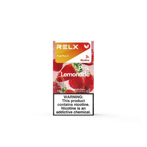 粉紅檸檬.webp RELX 悅刻 六代煙彈 1.9ml容量/陶瓷網狀芯/3%-5%尼古丁鹽/四五六代通用【買3盒加購350贈主機 買10贈2】