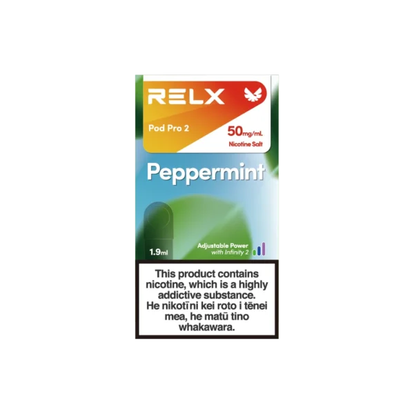 綠箭薄荷.webp RELX 悅刻 六代煙彈 1.9ml容量/陶瓷網狀芯/3%-5%尼古丁鹽/四五六代通用【買3盒加購350贈主機 買10贈2】