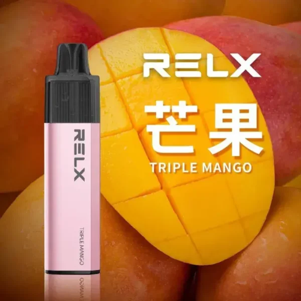 芒果-02.webp RELX 悅刻 GA 8000口 拋棄式電子煙 升級陶瓷芯/15ml容量/1100mAh/免充電設計