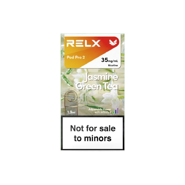茉莉綠茶.webp RELX 悅刻 六代煙彈 1.9ml容量/陶瓷網狀芯/3%-5%尼古丁鹽/四五六代通用【買3盒加購350贈主機 買10贈2】