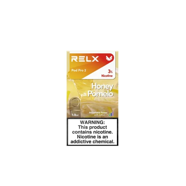 蜂蜜柚子.webp RELX 悅刻 六代煙彈 1.9ml容量/陶瓷網狀芯/3%-5%尼古丁鹽/四五六代通用【買3盒加購350贈主機 買10贈2】